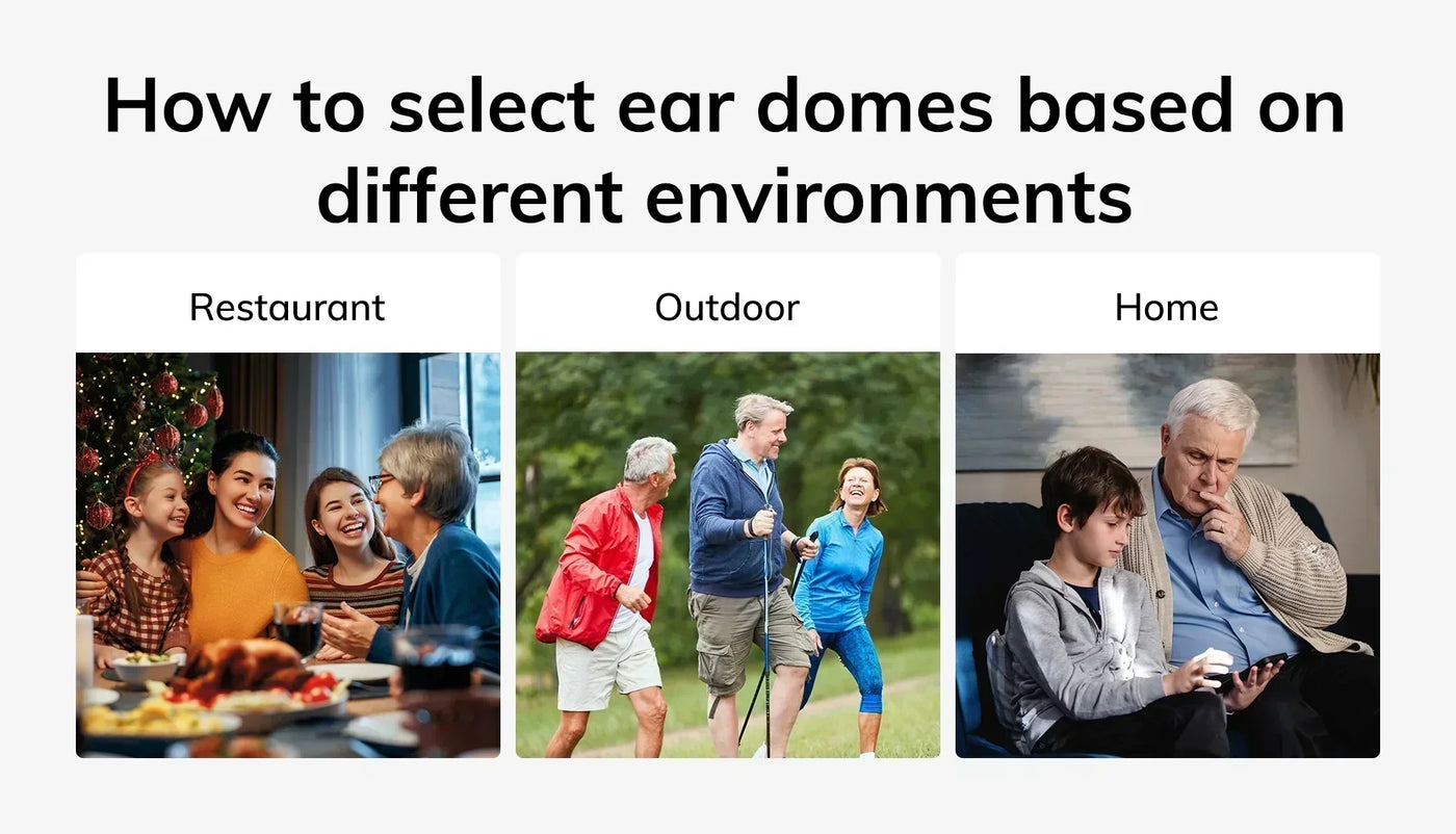 How to Select Ear Domes Based on Different Environments