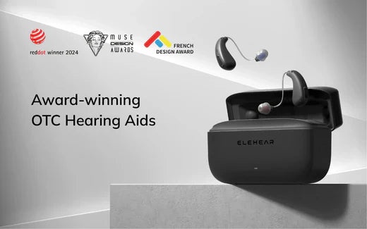 Juries Convinced: ELEHEAR Wins 3 Design Innovation Awards in 2024 for Alpha Pro, the #1 AI-powered OTC Hearing Aids