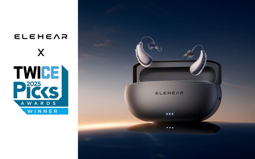 The Smart Hearing Wearable from ELEHEAR Wins the CES Picks Award 2025 by TWICE