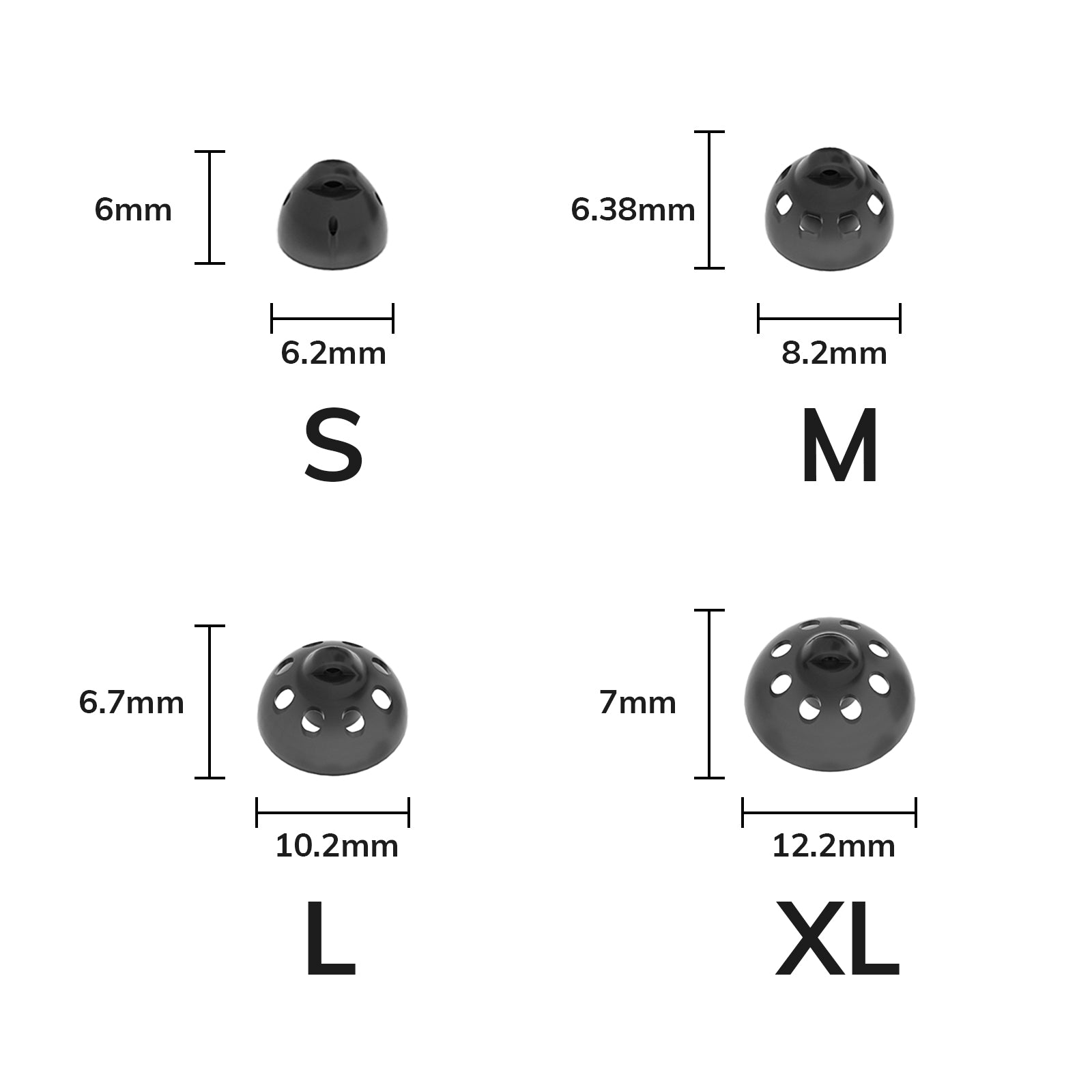 Open Ear Domes