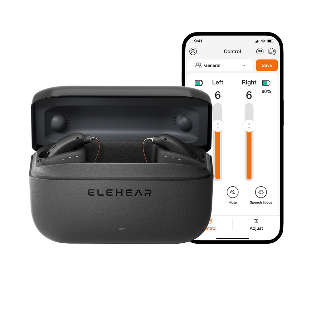OTC Hearing Aids with Bluetooth ELEHEAR Alpha Pro