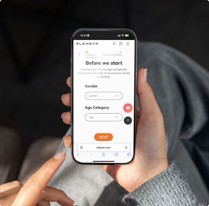 Free Online Hearing Test in 5 Minutes – ELEHEAR