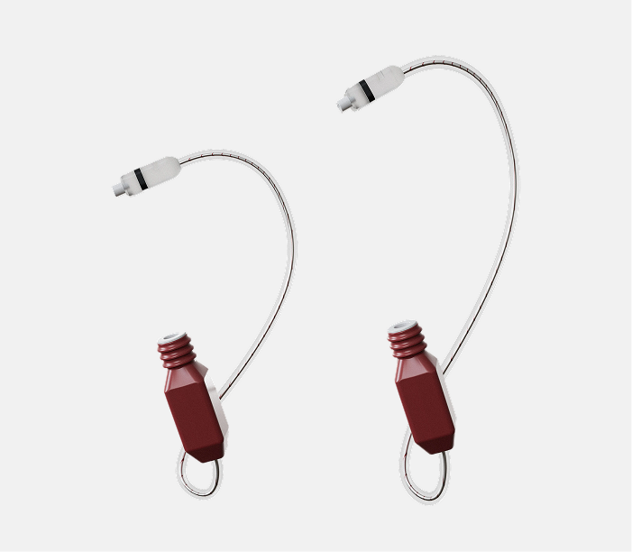 Multiple receiver lengths offer flexible fit for different ear shapes and preferences.