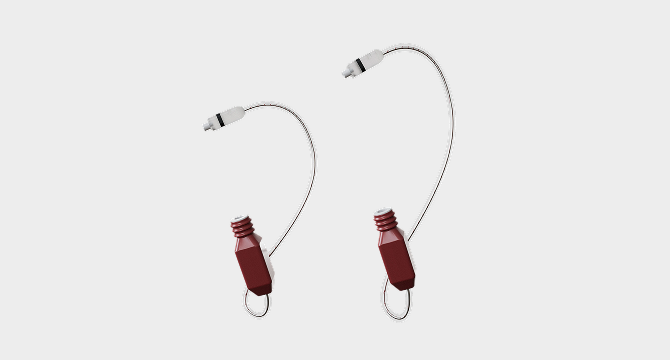 Multiple receiver lengths offer flexible fit for different ear shapes and preferences.